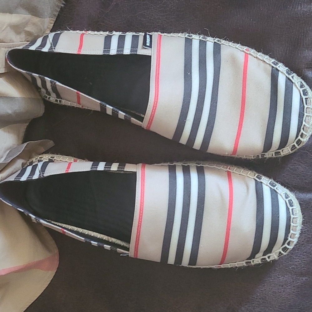 Men's Burberry Alport Stripe Espadrilles